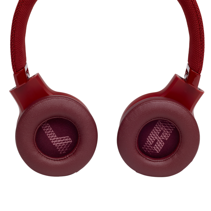 JBL LIVE 400BT - Red - Your Sound, Unplugged - Detailshot 4 image number null
